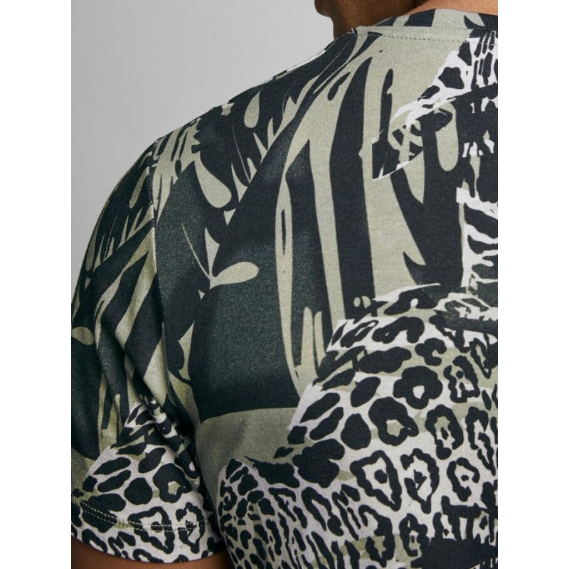 JACK & JONES Benleo Crew Neck T-shirt - Crockery