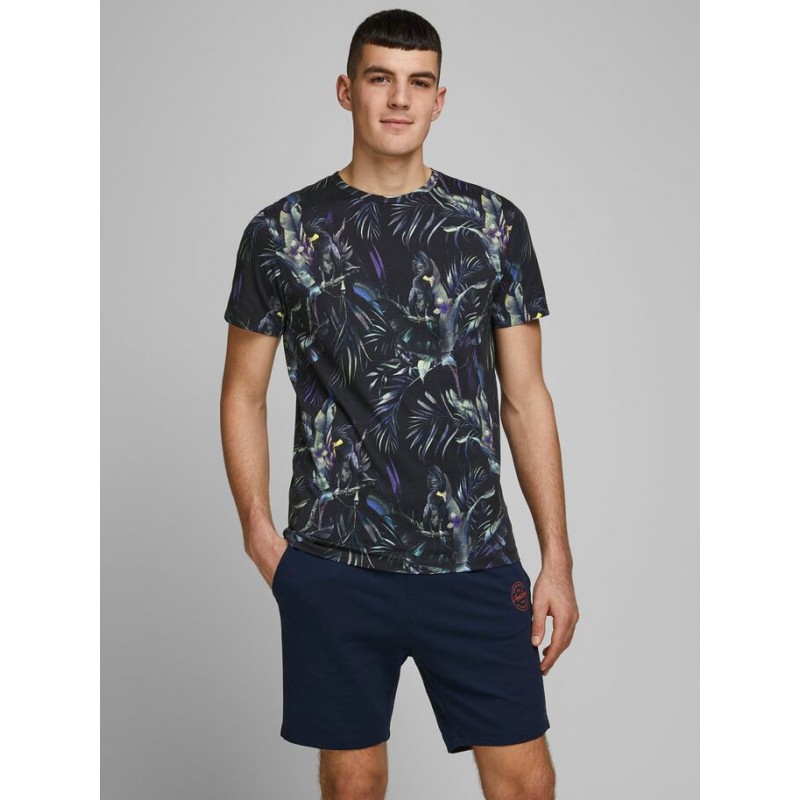 JACK & JONES Benleo Crew Neck T-shirt - Tap Shoe