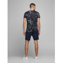JACK & JONES Benleo Crew Neck T-shirt - Tap Shoe
