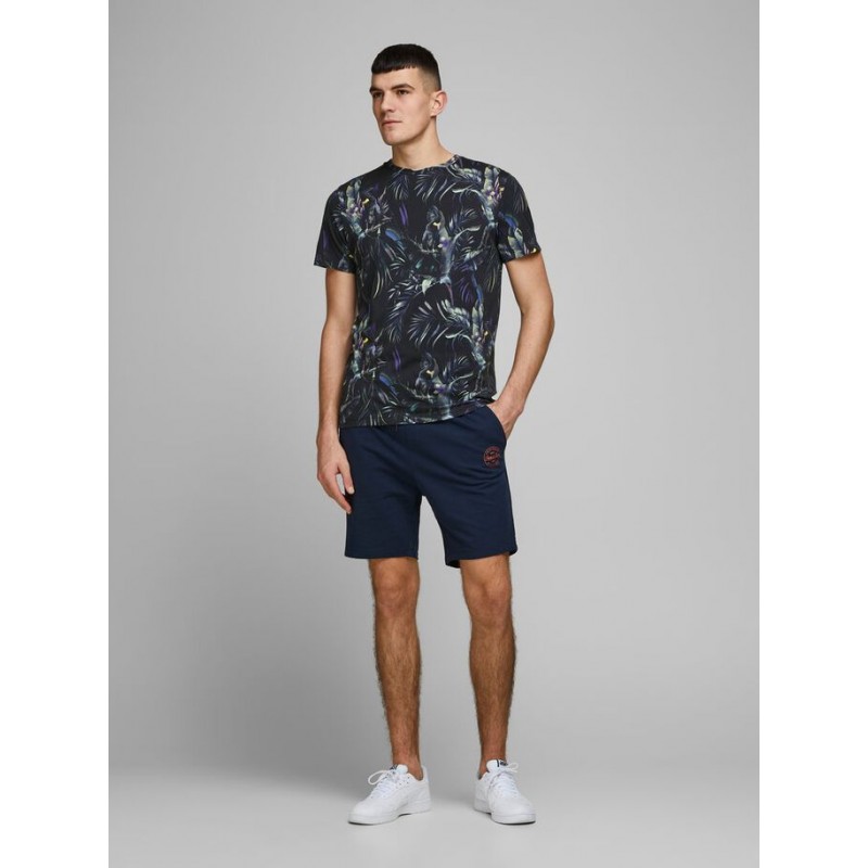 JACK & JONES Benleo Crew Neck T-shirt - Tap Shoe