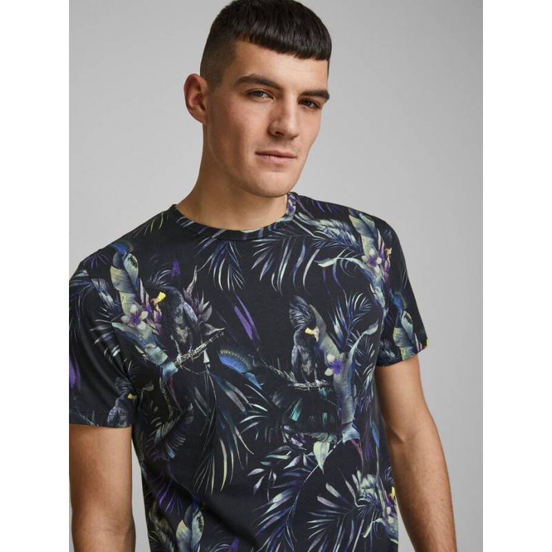 JACK & JONES Benleo Crew Neck T-shirt - Tap Shoe