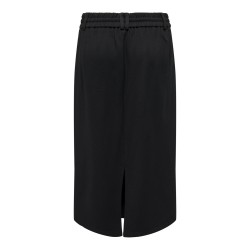 ONLY Poptrash Life Easy Midi Skirt Pnt - Sort