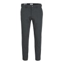 JACK & JONES Plus Marco Cooper Chino Bukser - Dark Grey Melange