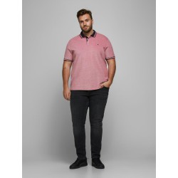 JACK & JONES Plus Paulos Polo - Rio Red