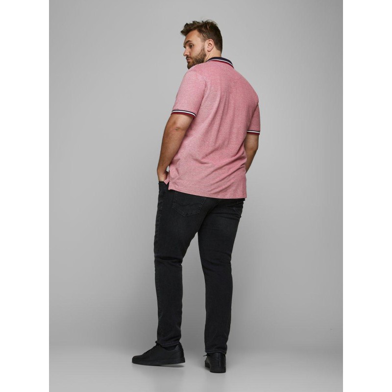 JACK & JONES Plus Paulos Polo - Rio Red