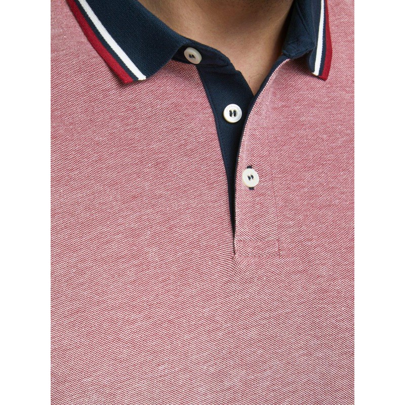 JACK & JONES Plus Paulos Polo - Rio Red