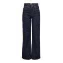 ONLY Juicy HW Rinse Denim Bukser - Dark Blue Denim Rinse