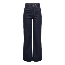 ONLY Juicy HW Rinse Denim Bukser - Dark Blue Denim Rinse