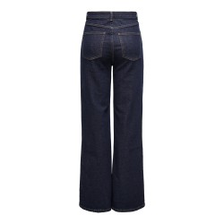 ONLY Juicy HW Rinse Denim Bukser - Dark Blue Denim Rinse
