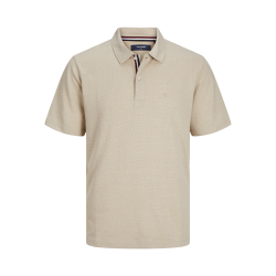 JACK & JONES Jprblubenjamin Kortærmet Polo Sg - Moonbeam