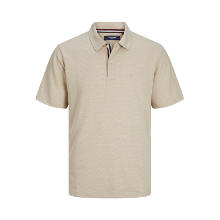 JACK & JONES Jprblubenjamin Kortærmet Polo Sg - Moonbeam