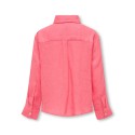 KIDS ONLY Tokyo Langærmet Linen Blend Shirt Pnt - Coral Paradise
