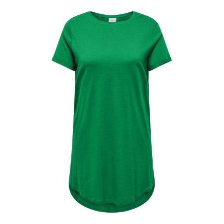 ONLY CARMAKOMA May Life S/S Kjole Jrs - Green Bee