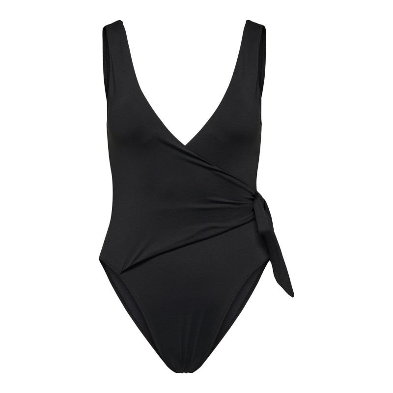 ONLY Julie Wrap Tie Badedragt - Sort