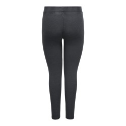 ONLY CARMAKOMA Valerie Rib Legging Jrs - Sort