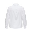 ONLY CARMAKOMA Stretchy Life Langærmet Shirt Vævet - Cloud Dancer