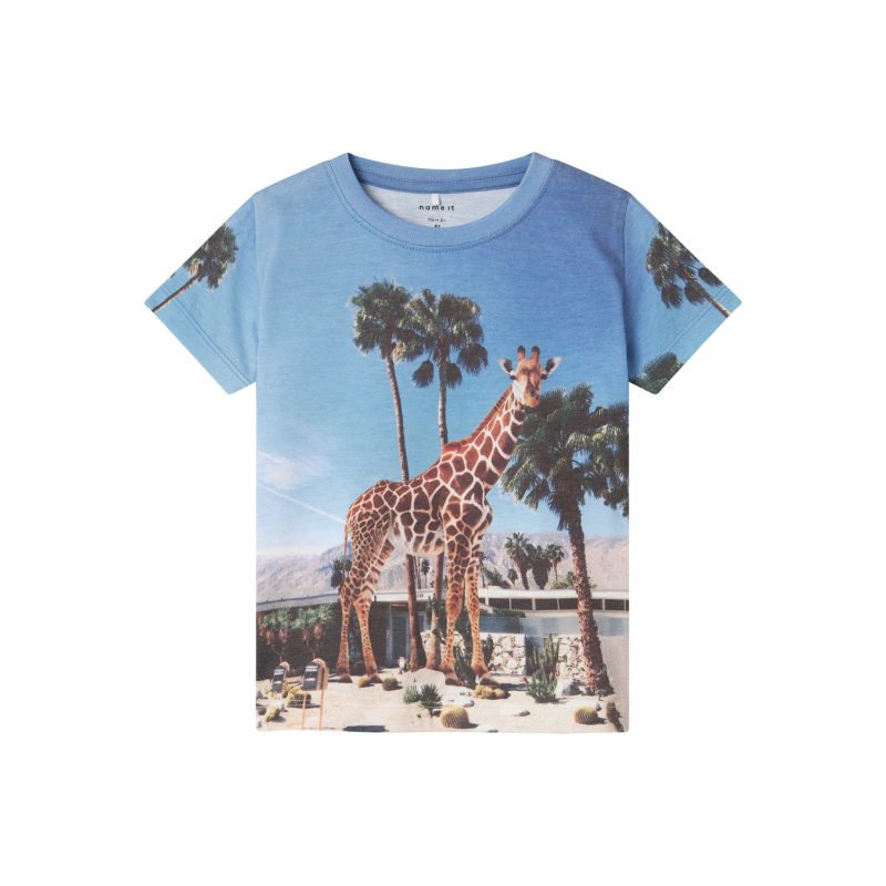 NAME IT Joke Kortærmet Top Box - Yucca