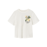 NAME IT Kids Karaffel Kortærmet Loose Fit Top - Jet Steam