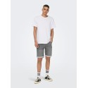ONLY & SONS Ply Denim Shorts - Grey Denim
