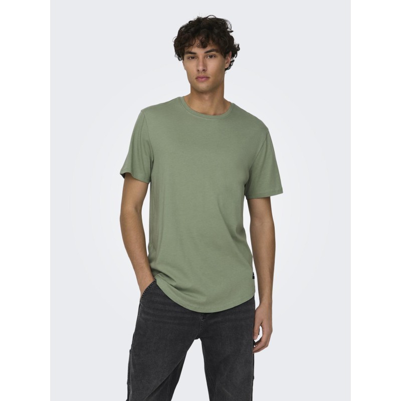 ONLY & SONS Matt Langy T-shirt - Hedge Green