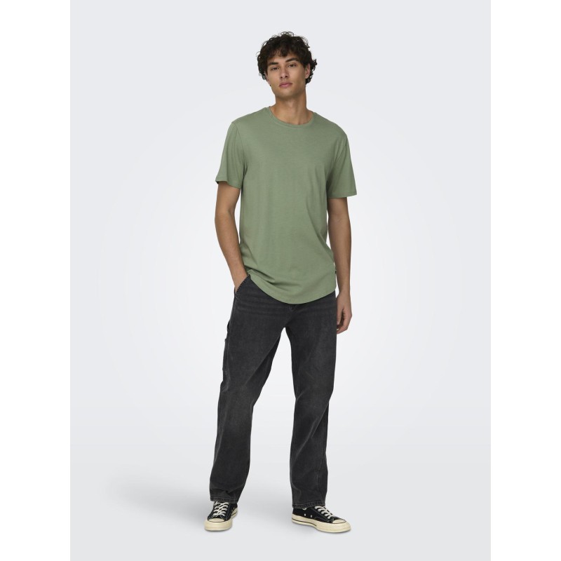 ONLY & SONS Matt Langy T-shirt - Hedge Green