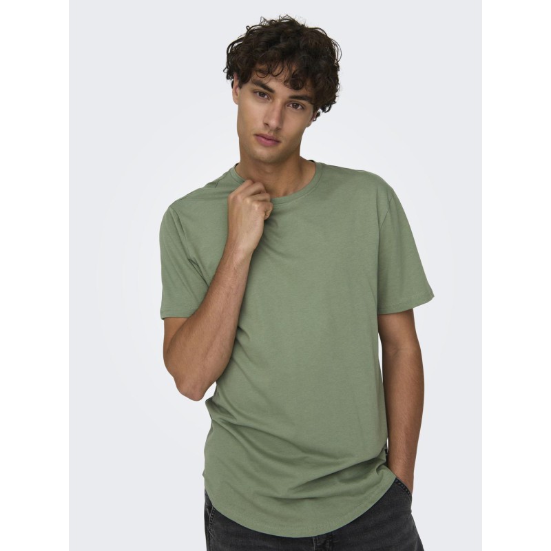 ONLY & SONS Matt Langy T-shirt - Hedge Green