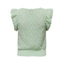 ONLY Nettie Sl Mix U-Neck Cardigan Knt - Subtle Green