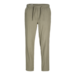 JACK & JONES PLUS Stace Jjbreeze Hør Bukser - Deep Lichen Green