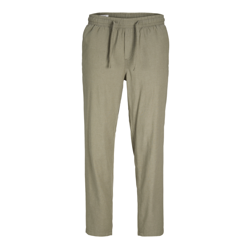 JACK & JONES PLUS Stace Jjbreeze Hør Bukser - Deep Lichen Green