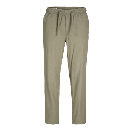 JACK & JONES PLUS Stace Jjbreeze Hør Bukser - Deep Lichen Green