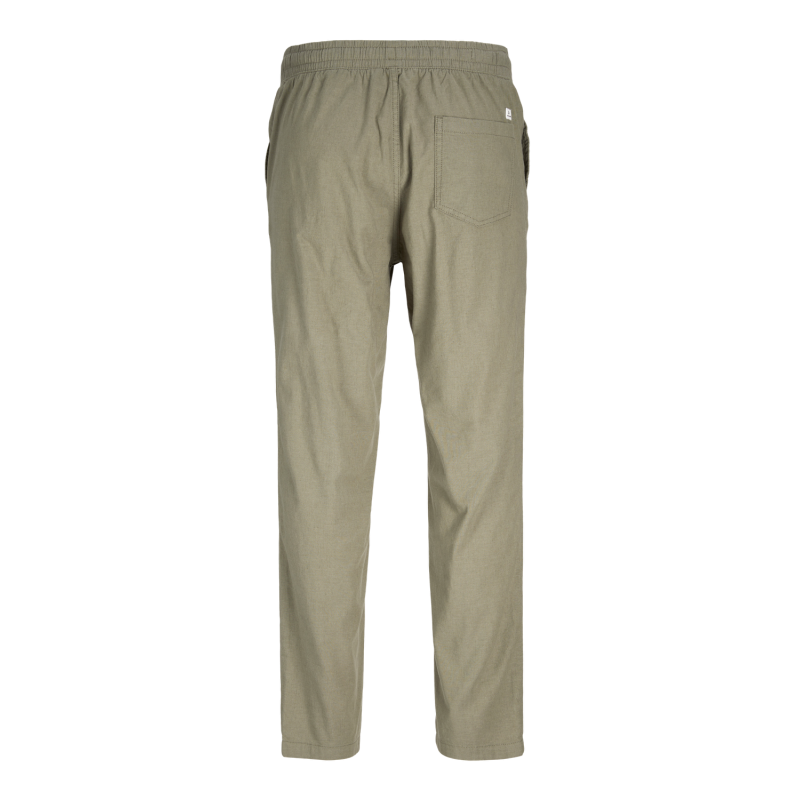 JACK & JONES PLUS Stace Jjbreeze Hør Bukser - Deep Lichen Green