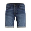 JACK & JONES PLUS Rick Jjicon I.K. Shorts - Blue Denim