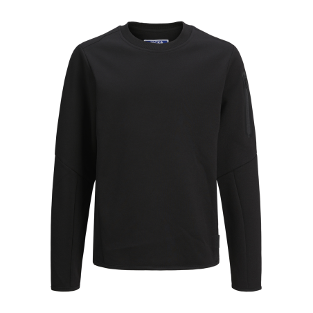 JACK & JONES JUNIOR Jcofusion Sweat Crew Neck Junior - Sort