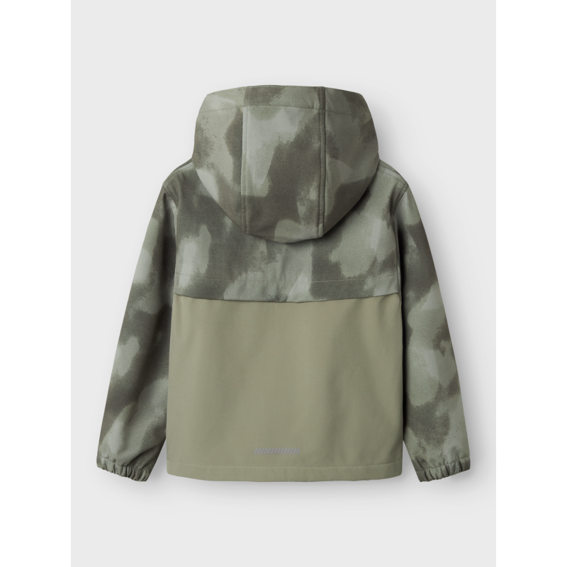 NAME IT KIDS Alfa08 Softshell Jakke - Shadow