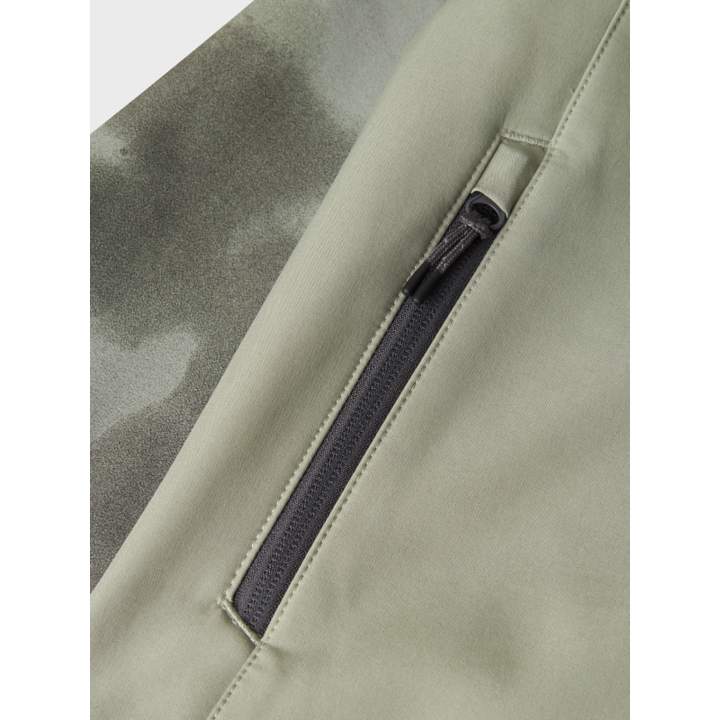 NAME IT KIDS Alfa08 Softshell Jakke - Shadow