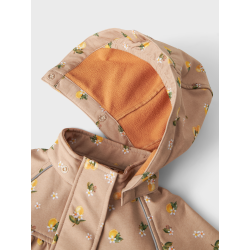 NAME IT Alfa08 Softshell Ashape Jakke Fo - Light Taupe