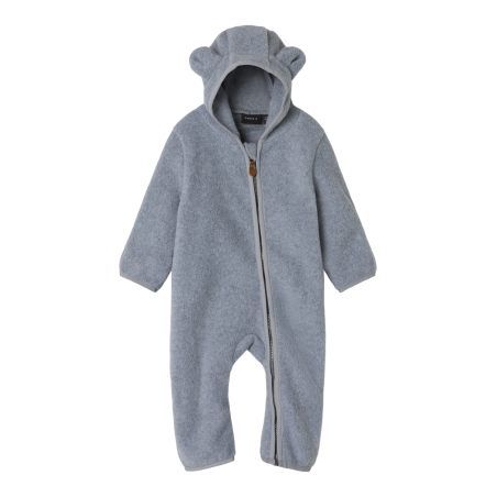 NAME IT Meeko Suit Solid - Grey Melange