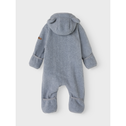 NAME IT Meeko Suit Solid - Grey Melange