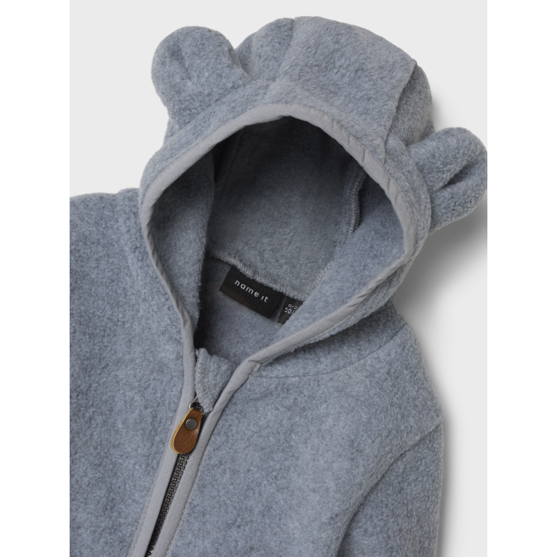 NAME IT Meeko Suit Solid - Grey Melange