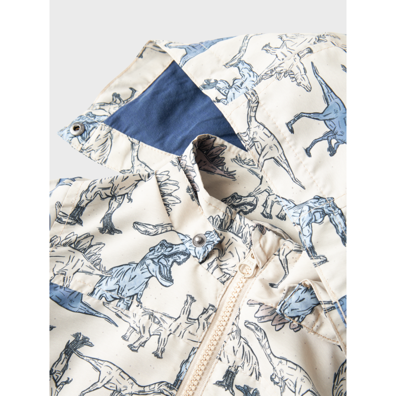 NAME IT Max Li Jakke Aop - Peyote