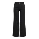ONLY Madison Blush Højtaljede Brede Denim Soo796 - Sort Denim