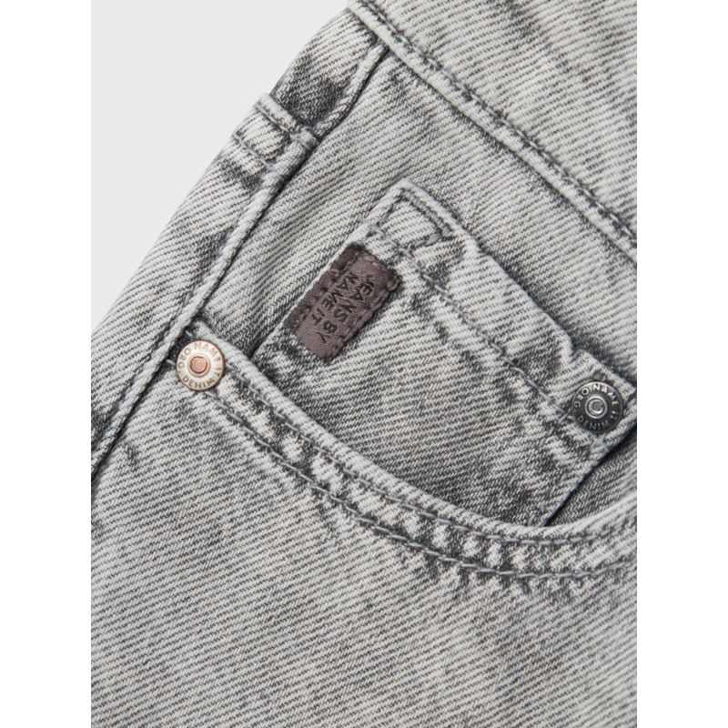 NAME IT Nkmryan Straight Jeans 3418-Be - Light Grey Denim