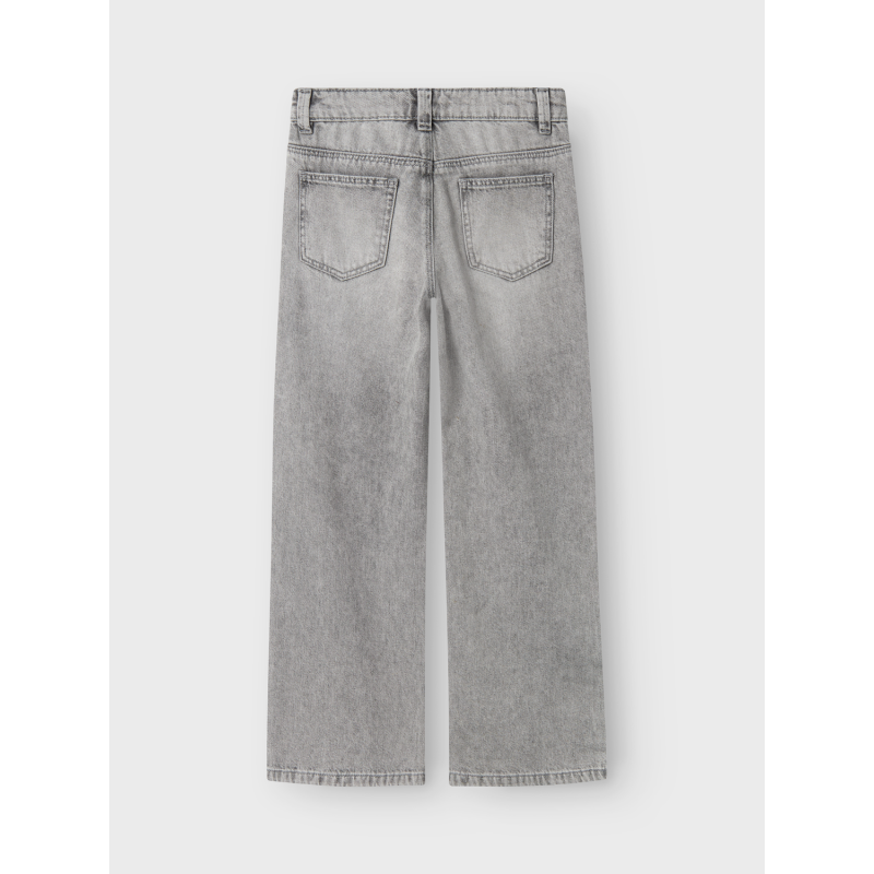 NAME IT Nkfrose Brede Jeans 5529-Be - Light Grey Denim
