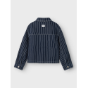 NAME IT Nkfzoe Twill Os Stripe Shirt 6466-Td T - Navy Blazer