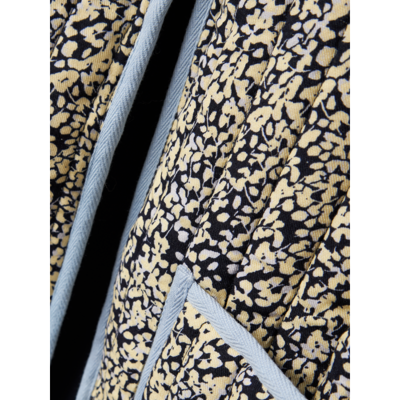 NAME IT Nkftirulle Piping Langærmet Card - Pastel Yellow