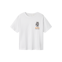 NAME IT KIDS Bennibo T-Shirt - Lucient White