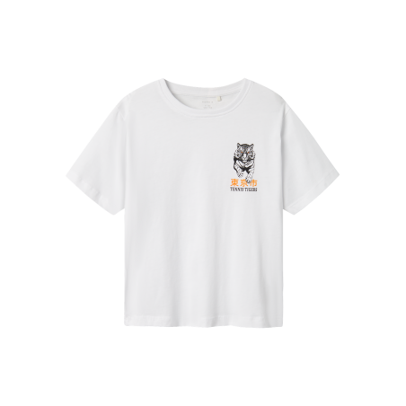 NAME IT KIDS Bennibo T-Shirt - Lucient White