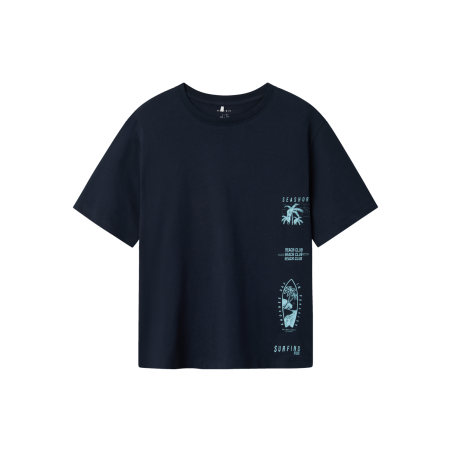 NAME IT KIDS Hirlan T-shirt - Dark Sapphire
