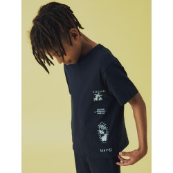 NAME IT KIDS Hirlan T-shirt - Dark Sapphire