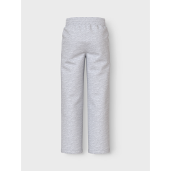 NAME IT Nkfmille Straight Sweat Bukser Unb - Light Grey Melange